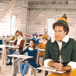 Will Ferrell stars as Buddy in 2003’s “Elf,” a quintessential holiday film. (photo courtesy of New Line Cinema)