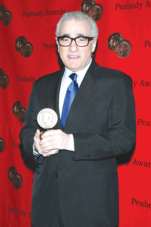 Martin Scorsese won a Peabody Award in 2006. (photo courtesy of the Peabody Awards)