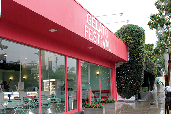 Gelato Festival will host KTLA 5’s Wendy Burch as part of “Small Business Saturday.” (picture by Morgan Keith)