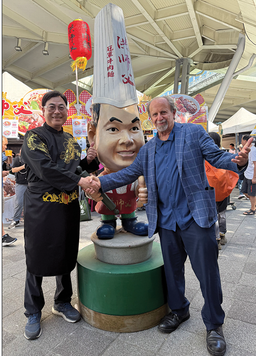 Dateline: Taiwan. Local reporter graduates to foreign correspondent