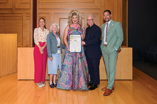 Pickle ends three-year term as WeHo drag laureate